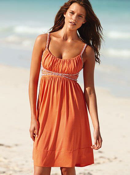 Cute Orange Summer Dress 2010