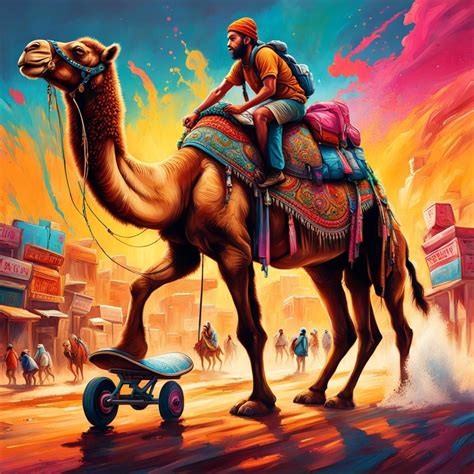 Giant Camel Ride Ai Generated Artwork Nightcafe Creator