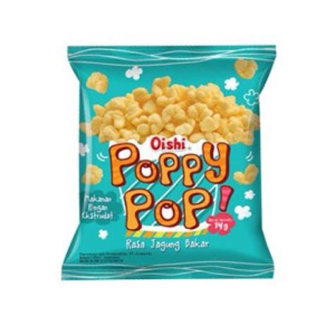 Lakmar Grosir Oishi Poppy Pop Jagung Bakar 14g