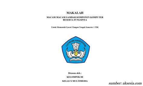 10 Contoh Cara Membuat Makalah Yang Baik Dan Benar Sesuai Standar Eroppa