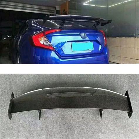 Sc Style Carbon Fiber Rear Diffuser Middle Twin Exit 40 Off