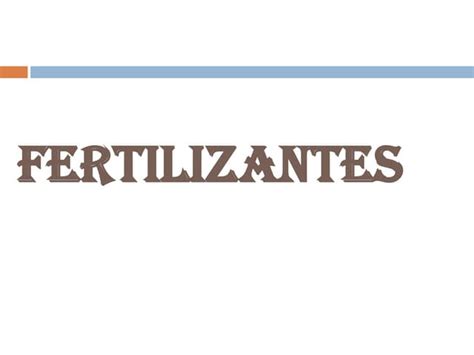 Fertilizantes Ppt