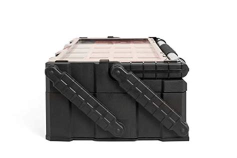 Keter 236758 22 Inch Resin Cantilever Tool Box With 27 Removable