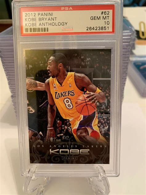 Auction Prices Realized Basketball Cards Panini Kobe Anthology