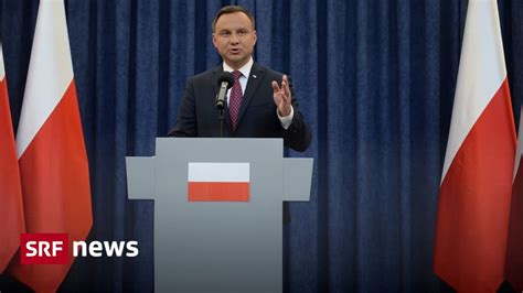 Umstrittene Justizreform Polens Präsident Duda legt Veto ein News SRF