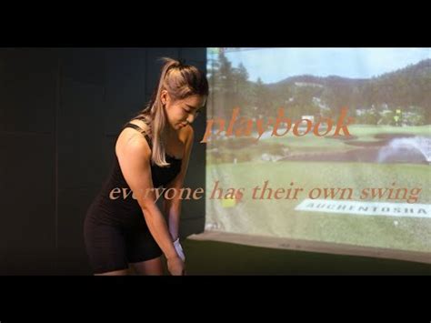 PLAYBOOK04 2 스크린 골프 건강미인 하이원cc 33YR OLD ASIAN FEMALE AMATEUR GOLFER PLAYING SCREEN