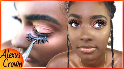 Quick And Easy False Eyelash Tutorial For Beginners