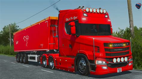 SCANIA LIZARD TORPEDO V8 LS22 Work In Progress KingMods