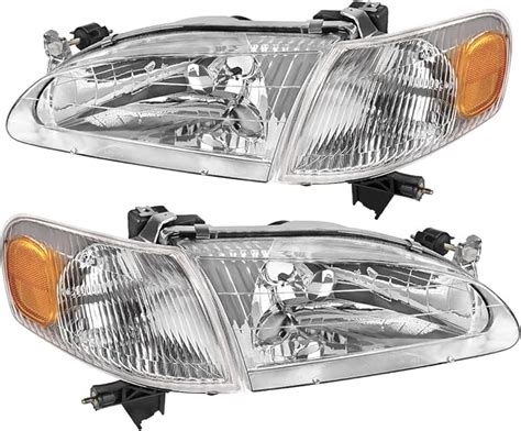 Faros Delanteros De Repuesto Para Toyota Corolla 1998 2000 Luces De