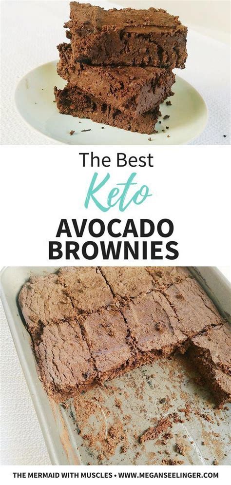 Easy Fudgy Keto Avocado Brownies Flourless And Sugar Free Megan