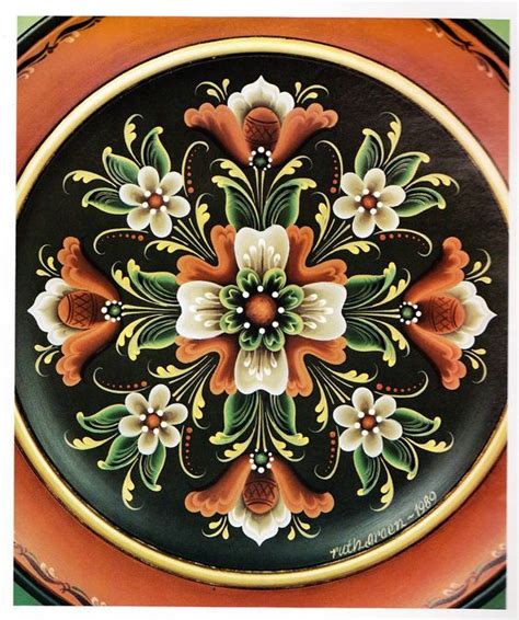 Rogaland Rosemaling Tole Decorative Paintings Tole Painting Patterns