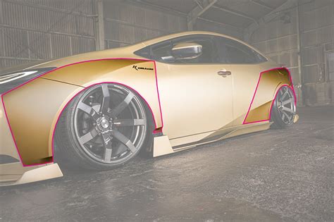 KUHL MALL｜ KUHLRACING 60R-GTW WIDE エアロキット BASIC SET＜8PIECES＞＜開発中＞