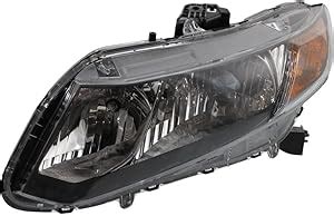 Amazon AUTOPARTS FACTORY Headlight Fits Hybrid Model Left Clear