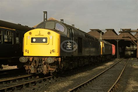 The Transport Library Br British Rail Diesel Locomotive Class 40 40172 At Birkenhead Mpd In