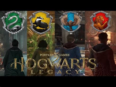 Vistazo De Las Salas Comunes De Hogwarts Legacy Gryffindor Ravenclaw