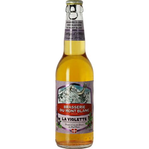 MONT BLANC La Violette Blonde Beer With French Violets