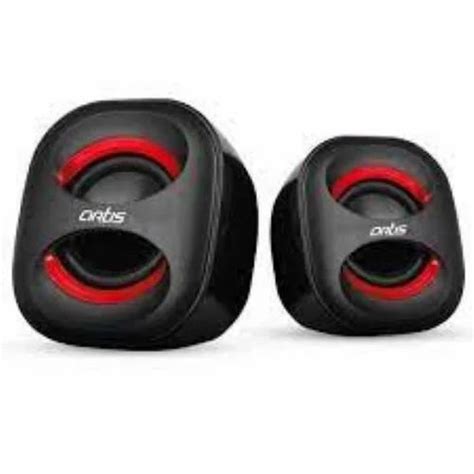 Black Artis Mini Usb Multimedia Speaker For Music Gram At Rs