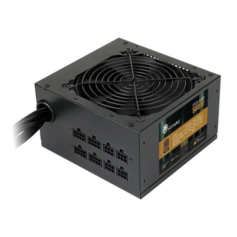 Fonte Mymax Atx 500w 80 Plus Bronze Semi Modular