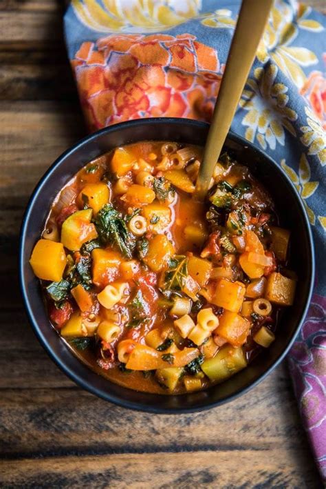 Butternut Squash Minestrone Recipe Winter Squash Recipes Butternut