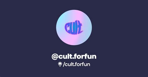 Cult Forfun Instagram Linktree