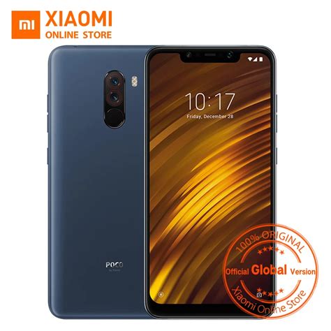 Versão global xiaomi pocophone f1 6gb 128gb poco f1 snapdragon 845 6 18