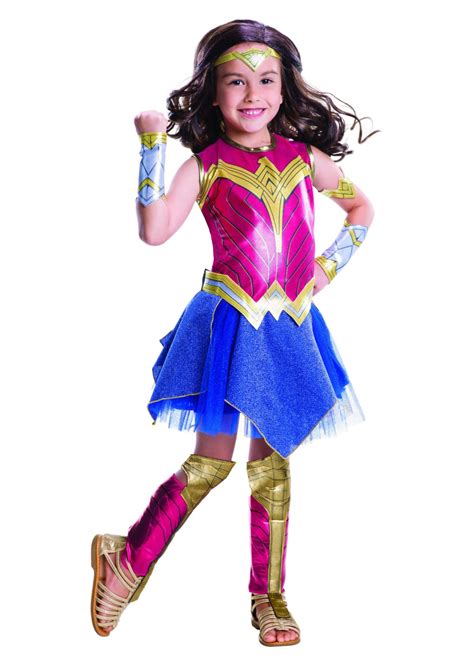 Batman V Superman Wonder Woman Girls Costume - Superhero Costumes