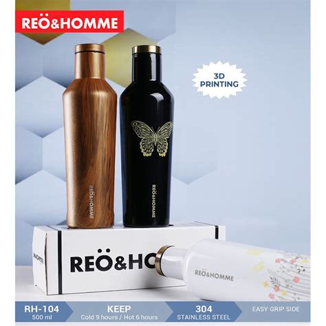 Jual Reo Homme Botol Minum Viral Tumbler Motif Kekinian Ml Insulated