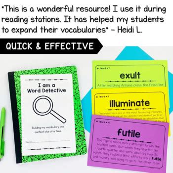 Context Clues: Activities and Worksheets for 5th Grade