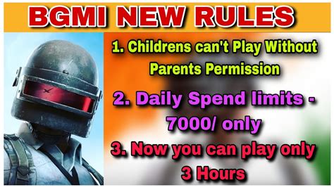 Bgmi 2 6 Update New Rules Below 18 Can T Play Game More Than 3 Hours