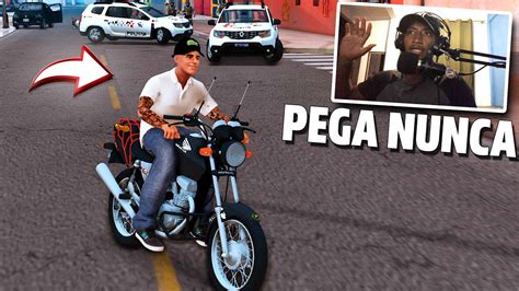 MENOR ENROLANDO O CABO DA TITAN 150 NA FUGA No GTA SAN ANDREAS