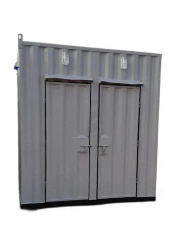 Modular Mild Steel Portable Toilet Container No Of Compartments At