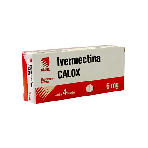 Ivermectina Calox Mg X Tableta Entrega Urgente