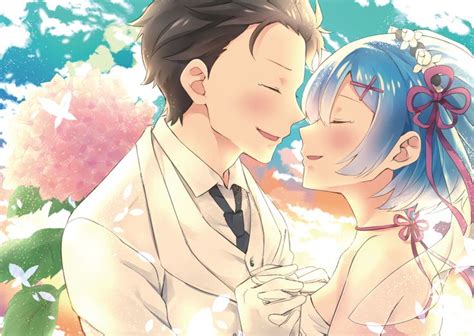 Rem X Subaru 😲😏🥰💙☠ Rezero Kara Hajimeru Isekai Seikatsu Secondseason