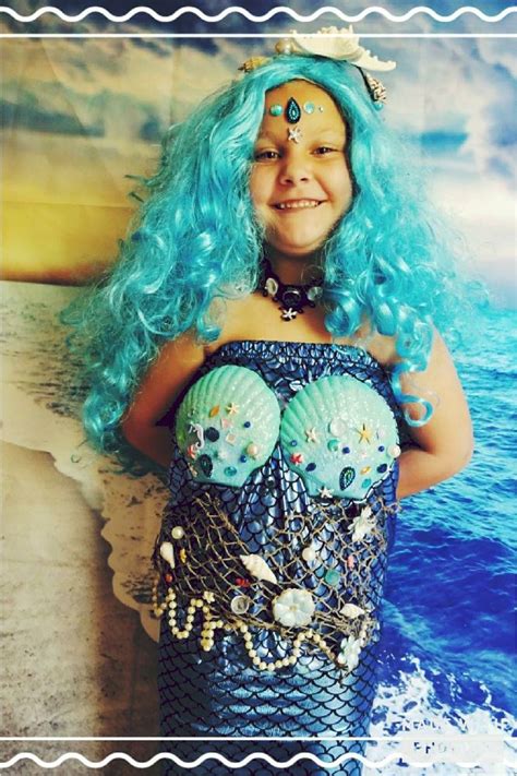 Pin By Heather Light On Halloween Mermaid Costume Diy Mermaid Costume