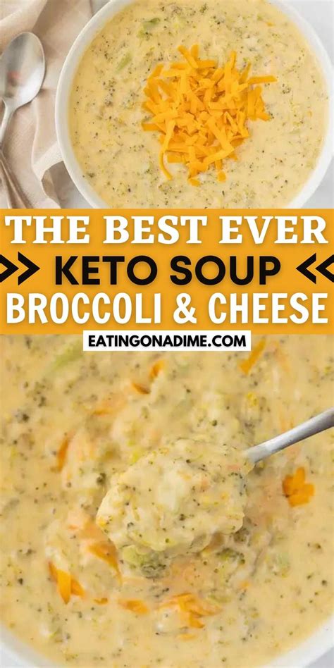 Keto Broccoli Cheese Soup Recipe And Video Broccoli Cheese Soup