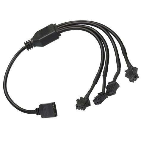 Uxcell ARGB Splitter 5V 3Pin To SM 3Pin Female Extension Cable Adapter