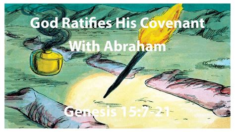 Gods Covenant With Abraham Genesis 15