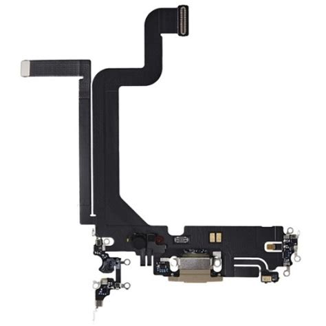 Apple Iphone 14 Pro Max Charging Port Flex Cable Module Black Cellspare