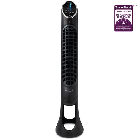 Honeywell HYF290BC QuietSet Whole Room Tower Fan With 8 Speeds Black