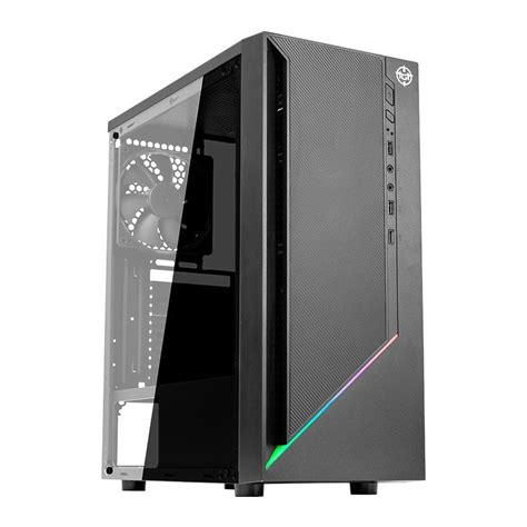 Gabinete Gamer TGT Stalker RGB Mid Tower Lateral Acrilico 3