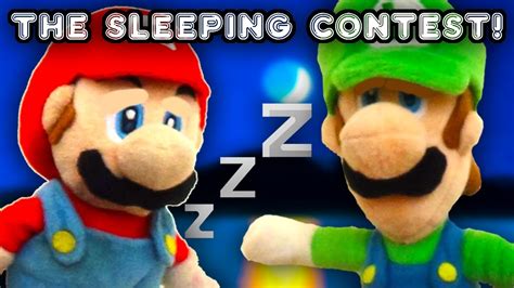 Crazy Mario Bros The Sleeping Contest Youtube