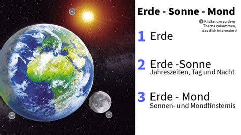 Erde Sonne Mond