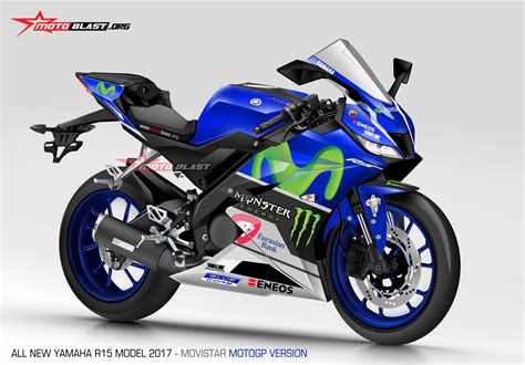 Hot Rendering Perkiraan Yamaha R Facelift Ber Livery Movistar