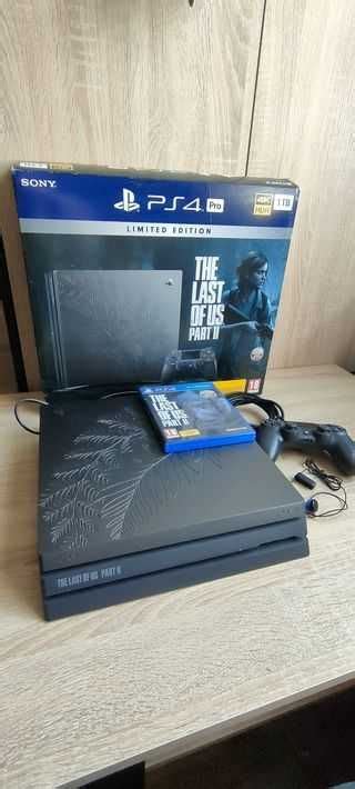 Konsola PS4 Pro Limitowana Edycja The Last Of Us 2 Pad DYSK 1TB SSD