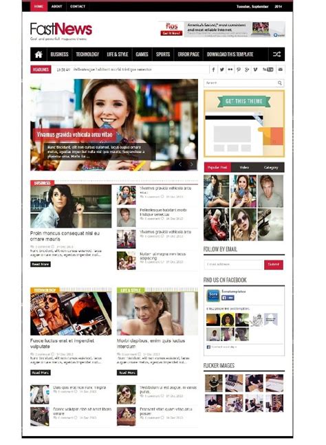 5 Template Blogger Keren Responsive Terbaru Blogpdd