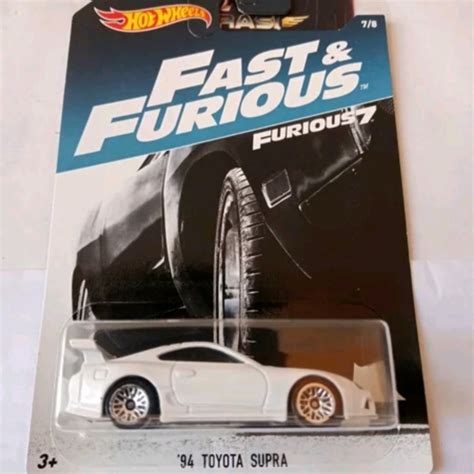 Jual HOTWHEELS HOT WHEELS FAST FURIOUS TOYOTA SUPRA PUTIH WHITE