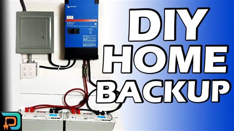 Battery Backup For Home Diy Step By Step Youtube