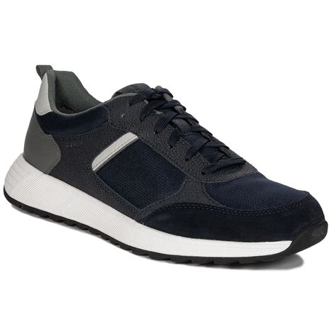 Geox Sneakersy M Skie U Molveno Navy Dk Grey Granatowe Midiamo Pl