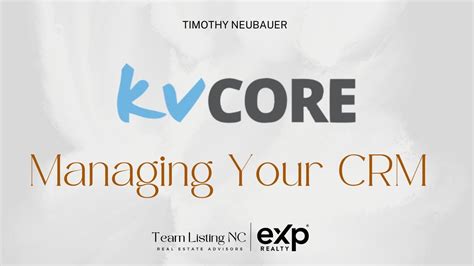 Mastering Lead Management In Kvcore A Comprehensive Guide Youtube