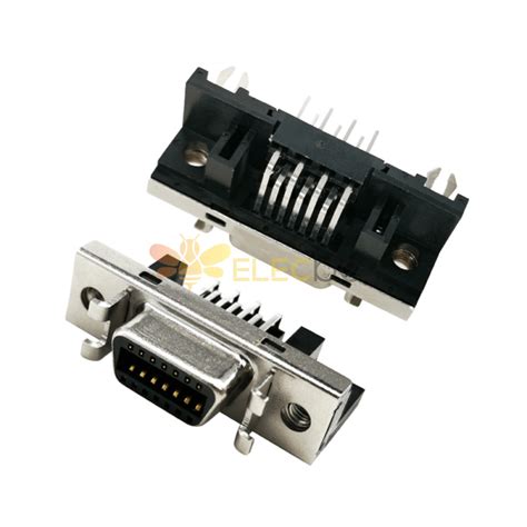 Scsi Connector Pin Cn Type Right Angled Female Dip Type Pcb Mount